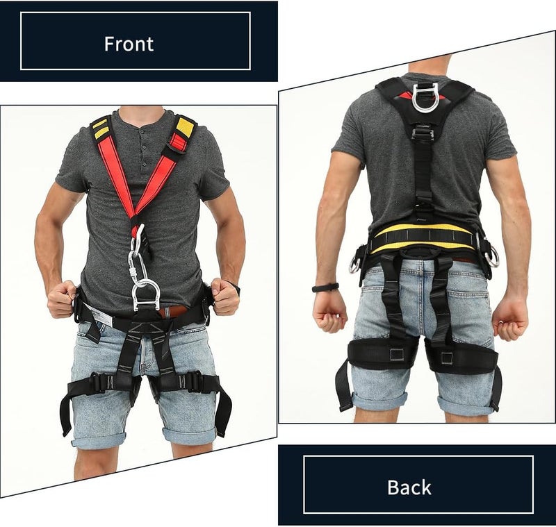 Newdoar Climbing Harness CE Certification Rock Climbing Rappelling Equipment Body Guard Protect Rappelling Rescuing Equip - Image 5